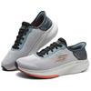 Skechers Go Walk Удобные Универсальные Низкие Повседневные Кроссовки Мужские Серый Синий 216584-GYBL