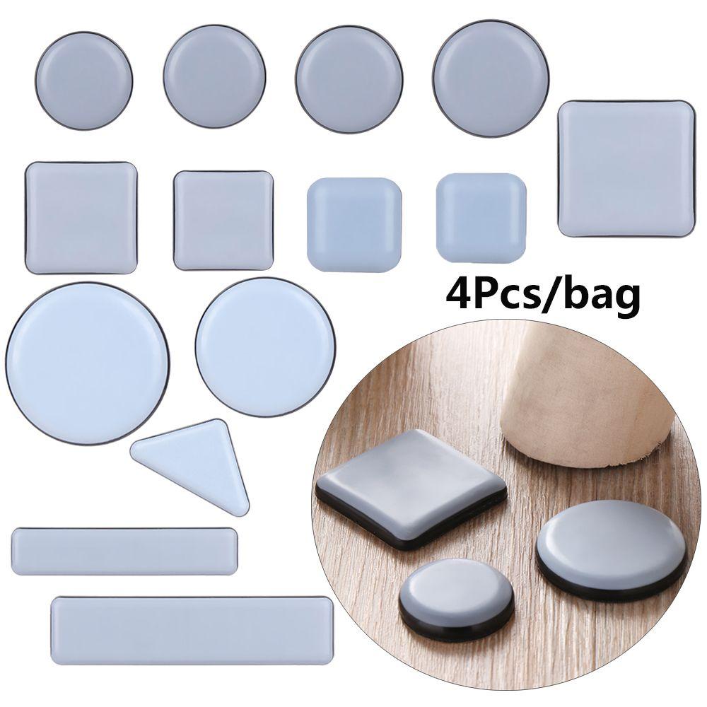 Easy Move Table Sofa Self-Adhesive Furniture Leg Slider Pads Floor Protector Slip Mat Anti Noisy