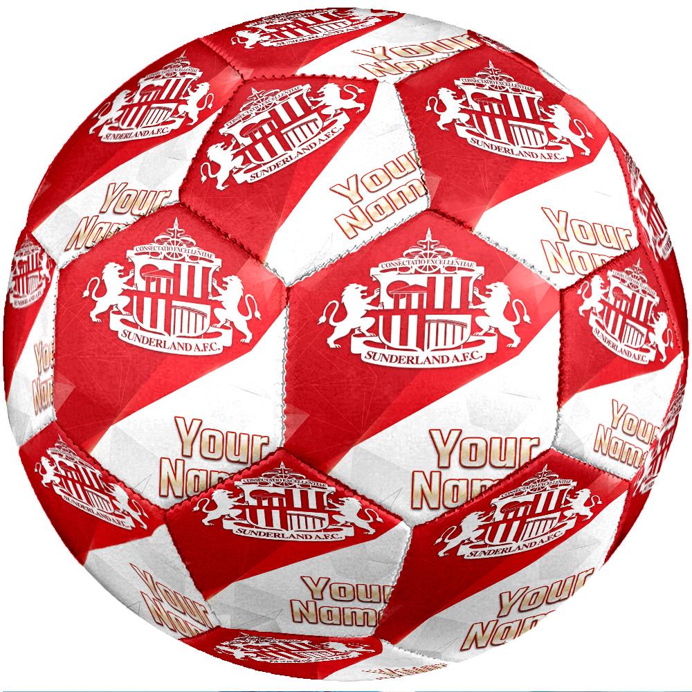 Sunderland FC Fashion Size 5 Football Wearproof Non‑Slip Soccer Ball For Sports Training Entertainment Use
