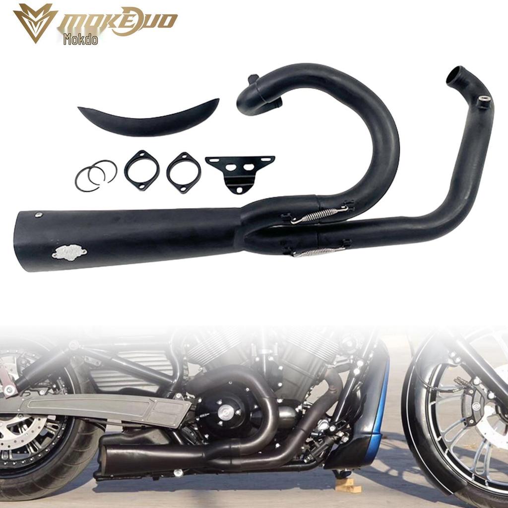 Модифицированная двухствольная выхлопная система для Harley Night Rod & Vrod Muscle