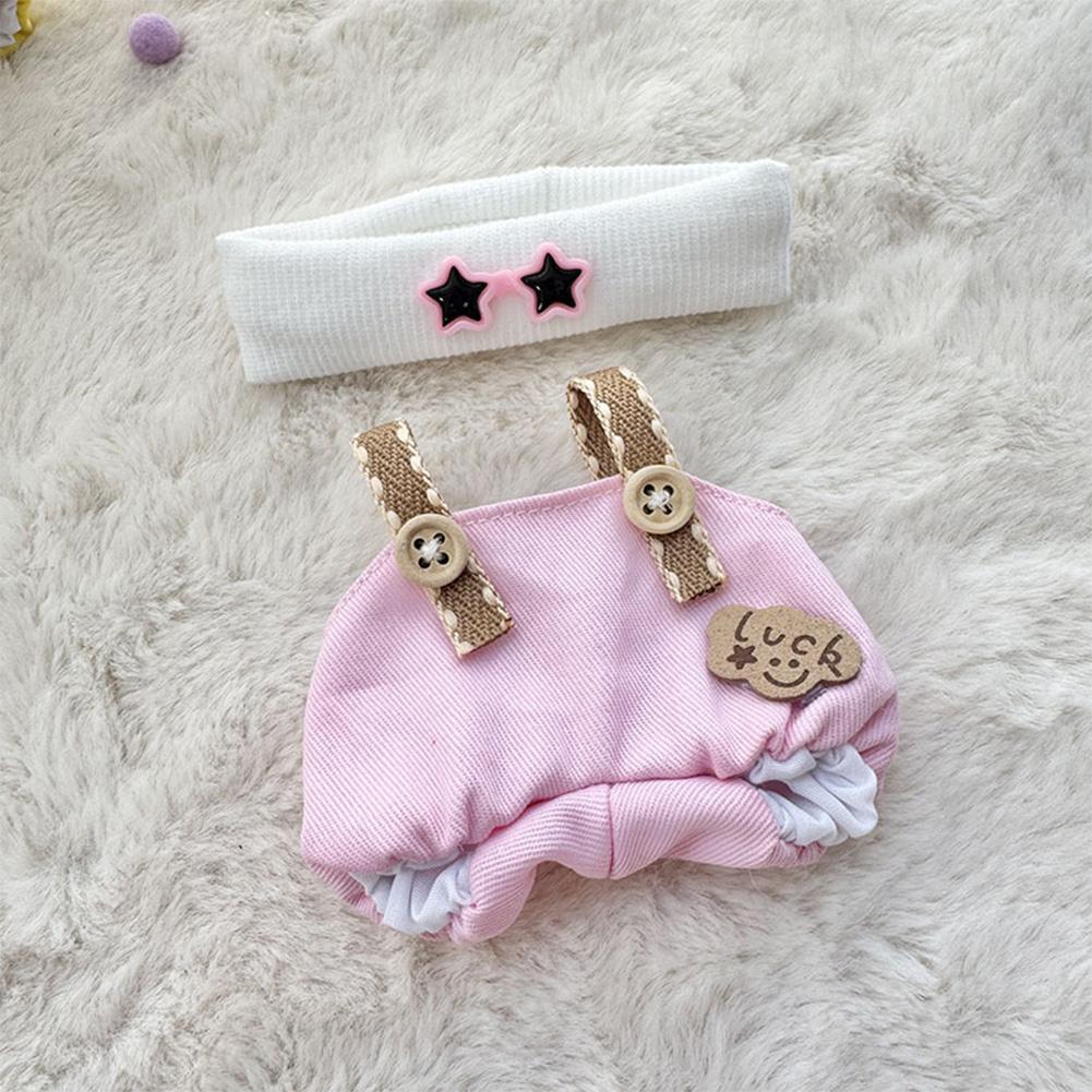 Для 17 см Кукольная одежда Лабубу Модная одежда Толстовки Кукольная одежда Цветовые толстовки Кукольные аксессуары Милые украшения Маленькая одежда