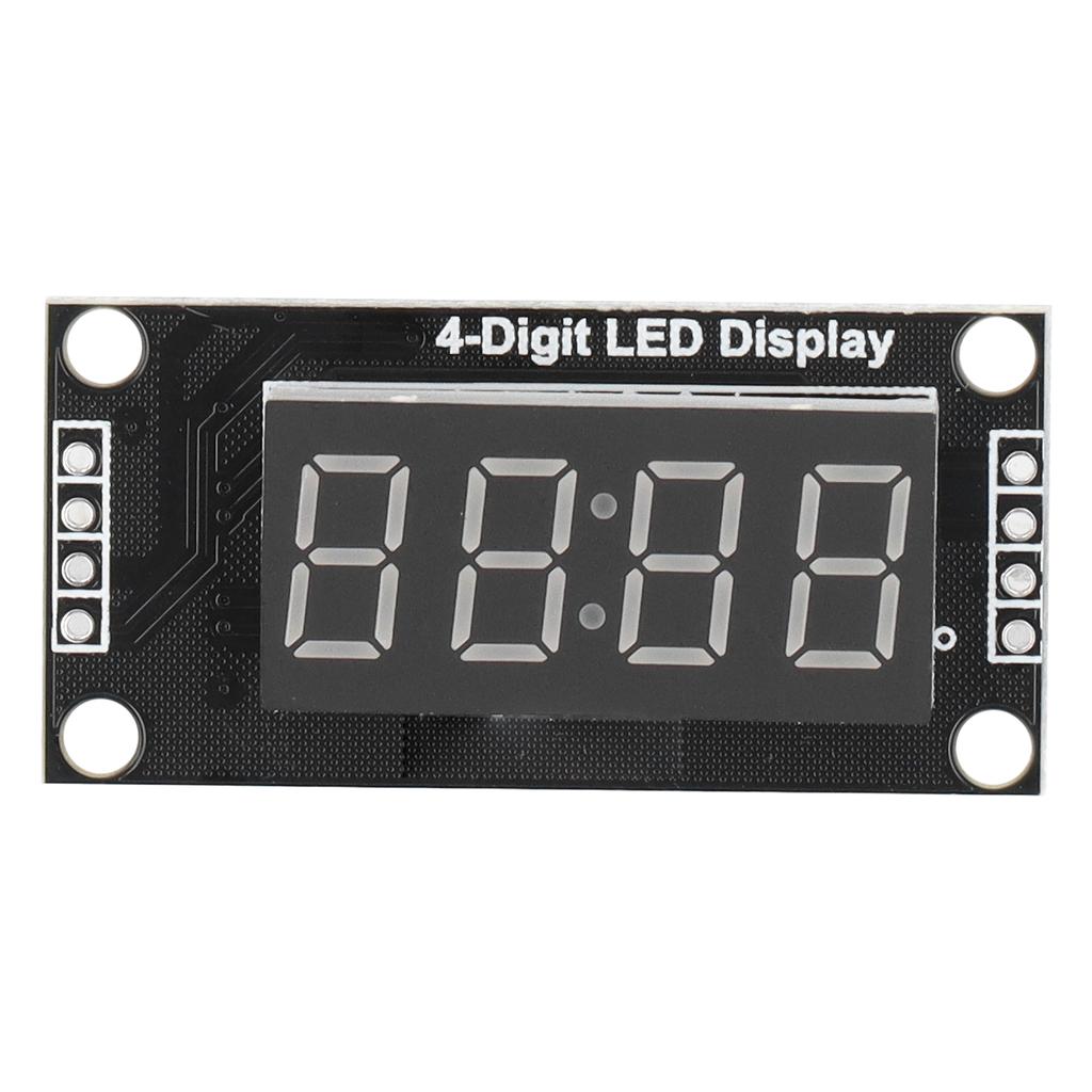 0,36 дюйма 4-значный цифровой светодиодный модуль синего дисплея с часами TM1637 2 Pin IO 5V