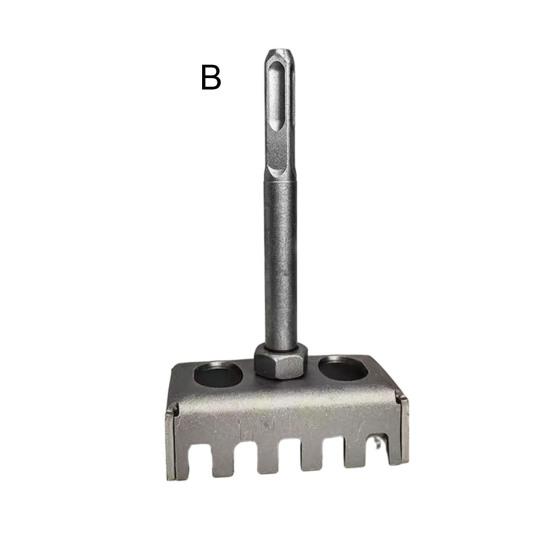 Фреза для квадратных отверстий, высокопрочная эргономичная конструкция, универсальная пила для вырезания электрических коробок, инструмент для вырезания пазов и отверстий