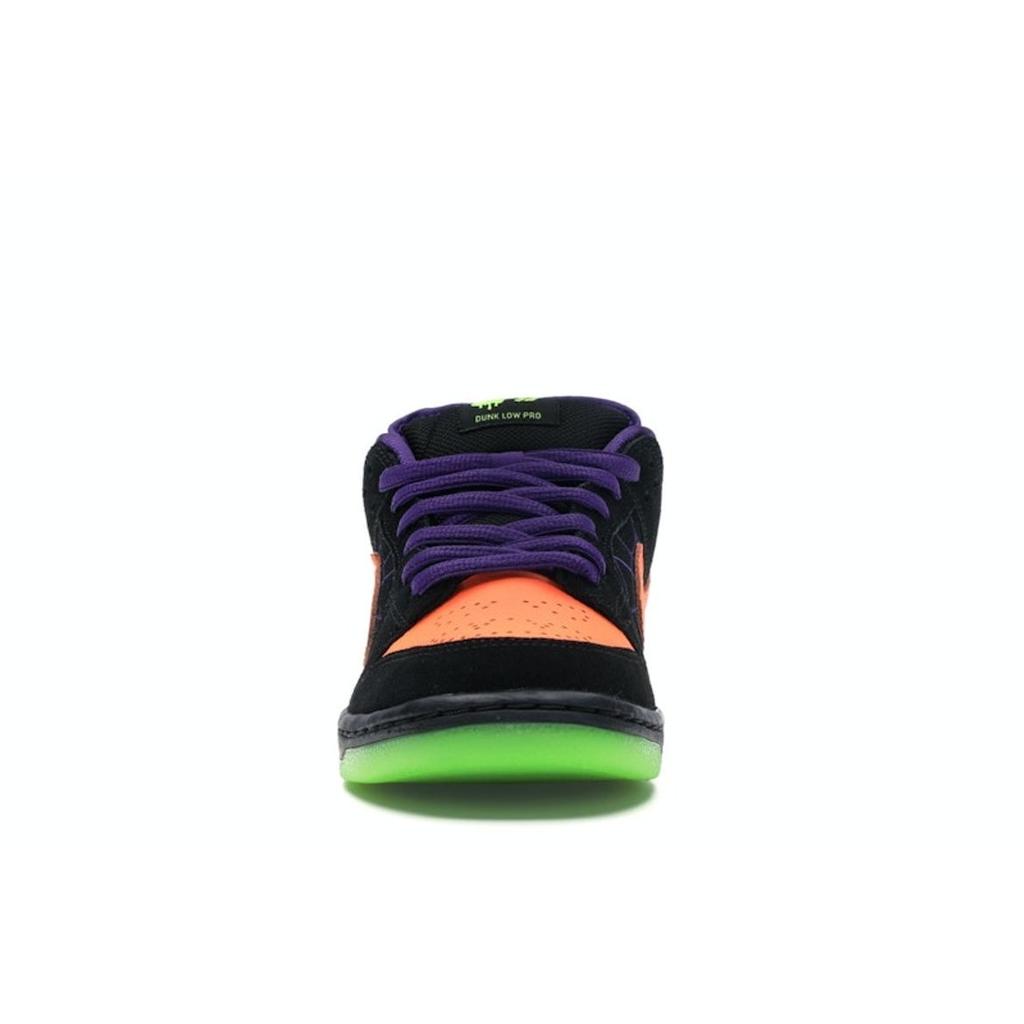 Nike Dunk Low SB Night of Mischief Unisex Sneakers Black Total-Orange-Court-Purple-Volt BQ6817-006