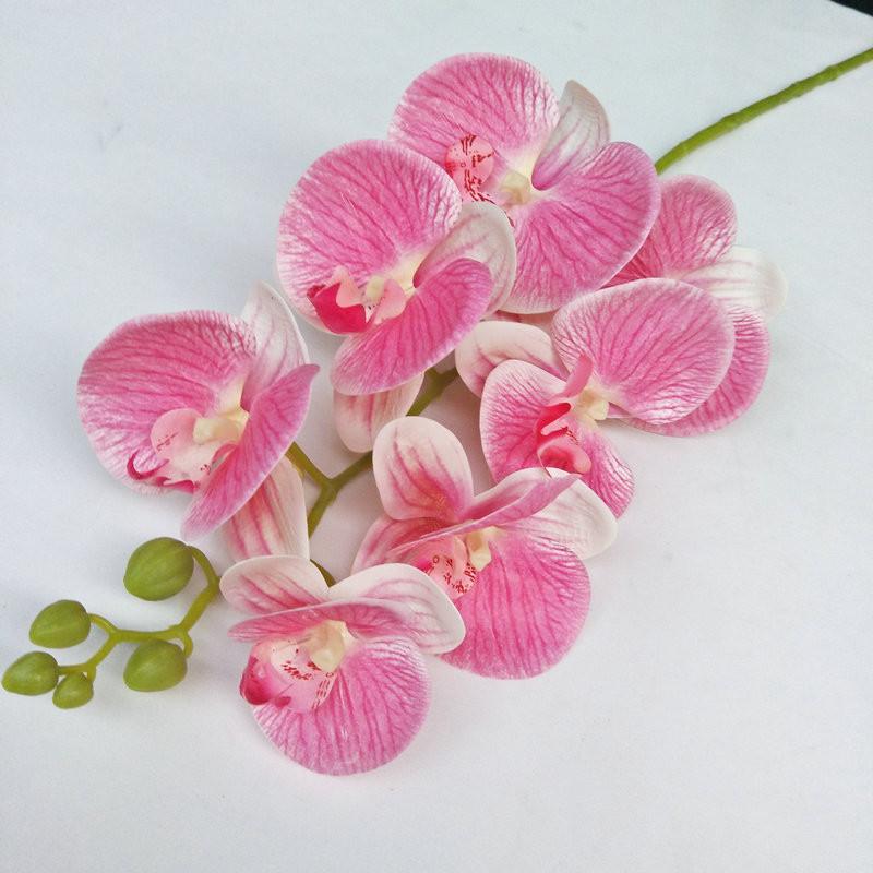Искусственный фаленопсис 3D-печать реалистичный многостебельный для домашнего свадебного декора