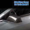 Car Accessories For Tesla Model Y Wing Side Mirror Cap Replacement Side Rearview Mirror Cover 2Pcs Carbon Fiber Decroration