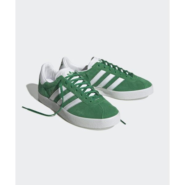 adidas Кроссовки унисекс Gazelle 85 Green White Cloud-White Gold-Metallic IE2165