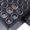 Прозрачный органайзер для страз и мелких украшений для нейл-арта - Большой емкости, 50 отделений с крышкой