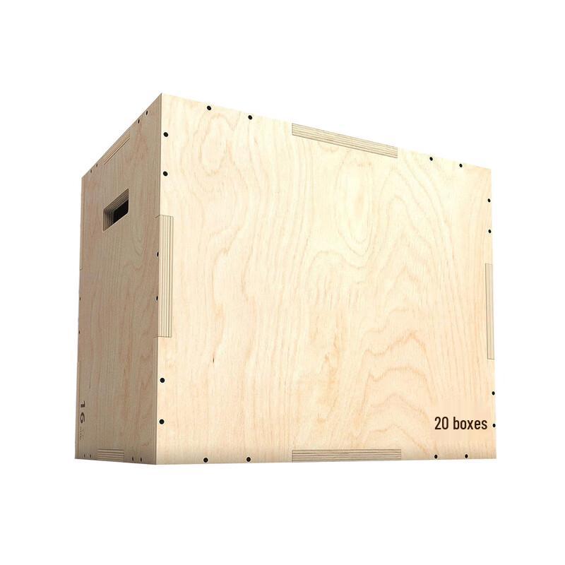 Aokedu Wooden 3-in-1 Plyo Jump Box
