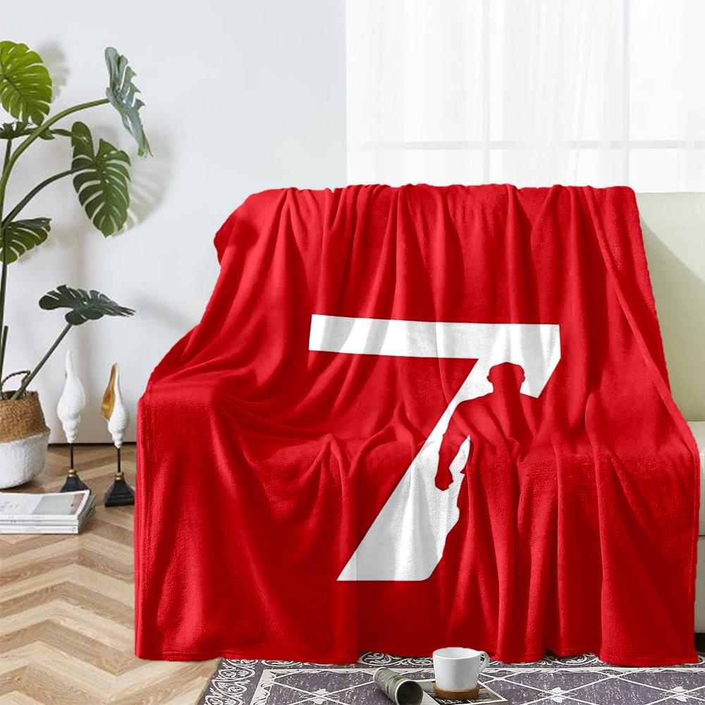 7 Theme Printed Blanket - Perfect for Couch, Bed, Travel & Outdoor Use | Machine Washable, Cozy & Durable.