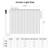 400 LEDs Smart Curtain Lights RGBIC LED Fairy Lights with APP & Remote DIY Pattern Waterproof Outdoor Lights for Bedroom Decor