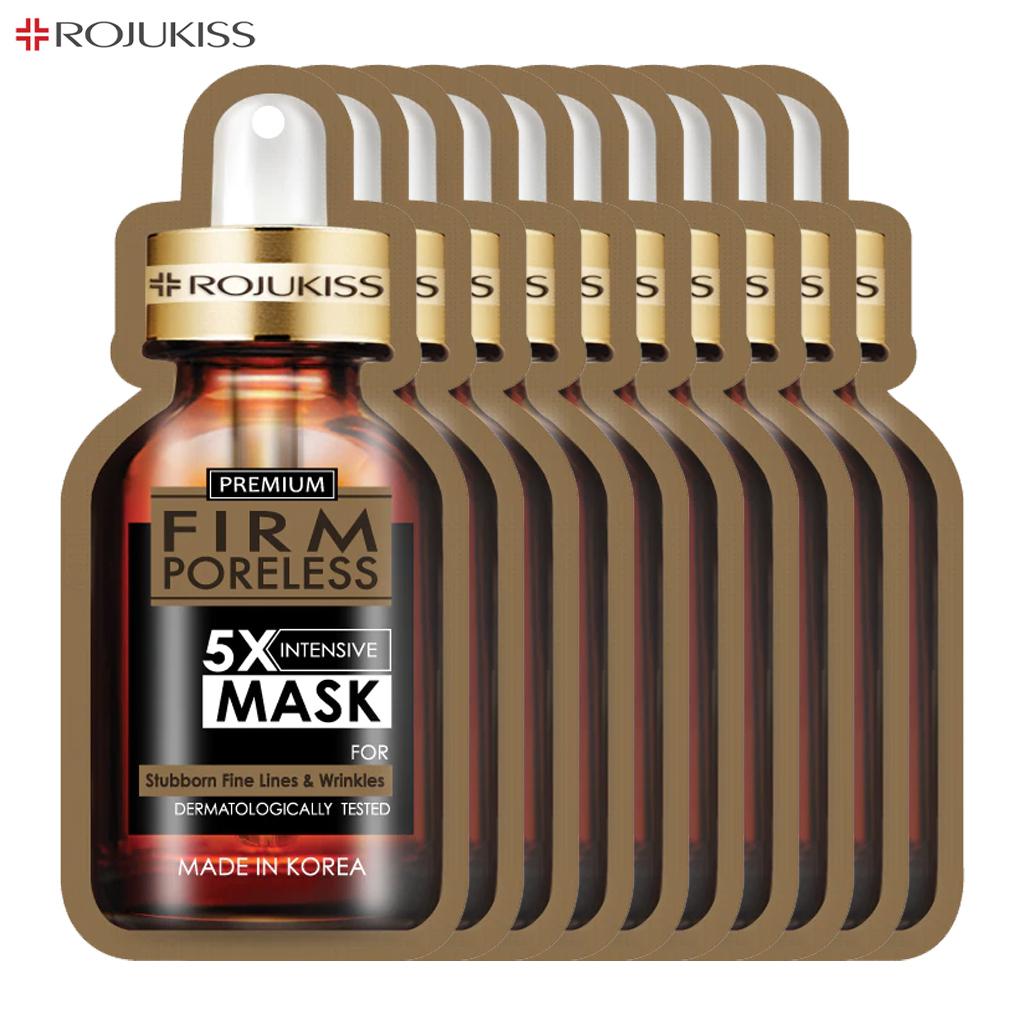 Rojukiss Акне/Укрепляющая/Красная сыворотка/Глута/HYA/Омега/Идеальная/Восстанавливающая/Белая/Цинковая интенсивная маска без пор 5X 25 мл - Thai Skincare