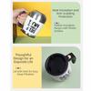 Large Capacity Magnetic Mixing Mug Stainless Steel Electric Smart Mixer  Coffee Mixing