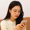 Thin-frame Cat Eye Glasses Lightweight Women Plain Glasses New Anti Blue-lay Eyewear  Catwalk