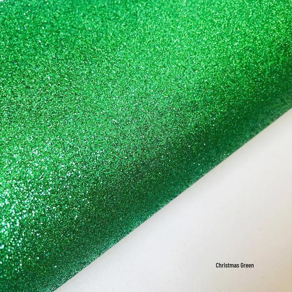 Блестящая ткань из искусственной кожи с градиентной радугой и золотисто-серебряными блестками