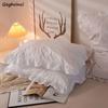 Pillow Case 48x74cm Fashion Nordic Skin-friendly Comfortable Ruffles Household Students Dormitory Protective Dust-proof Covers