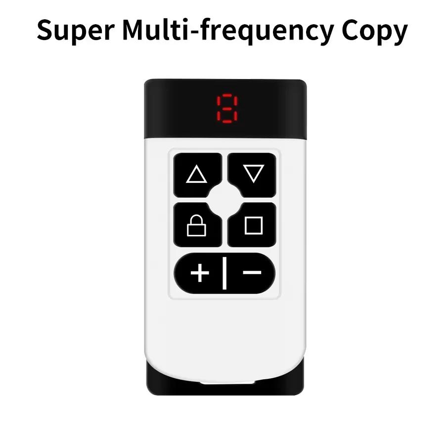 Универсальный гаражный пульт дистанционного управления 8-в-1, дубликатор ключей ворот, клонер, многочастотный контроллер гаражных ворот, 8 каналов, 433 300-915 МГц