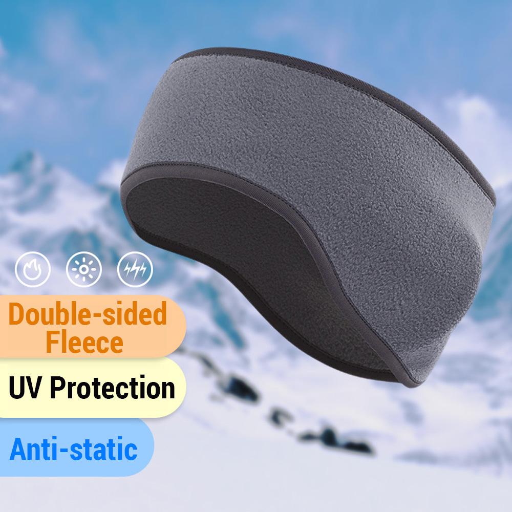 Зимняя спортивная повязка на голову, эластичная повязка на голову, теплая повязка на голову для бега, бега, пешего туризма
