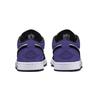 Jordan Air Jordan 1 Purple Toes Низкие кроссовки для баскетбола с защитой от истирания, винтажные, унисекс, Черно-фиолетовые HF3148-106(Команда1291-)