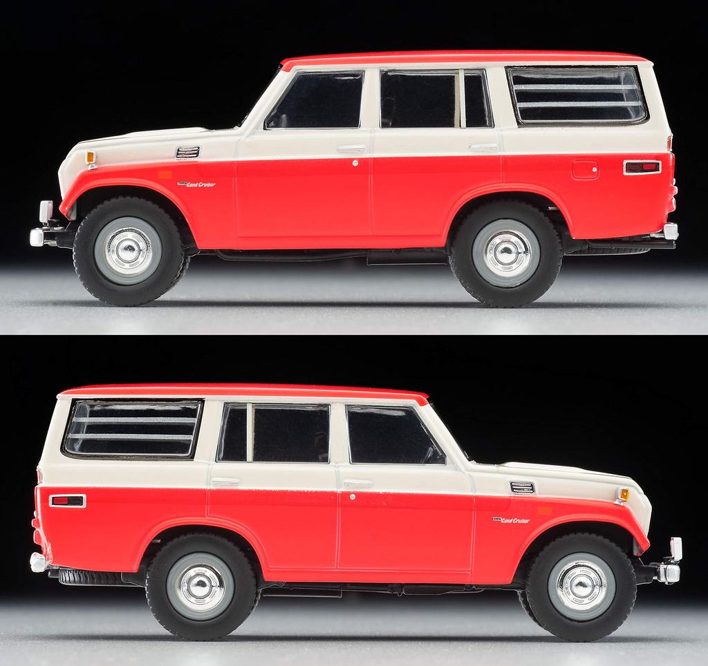 Tomica Limited Vintage Toyota Land Cruiser FJ56V тип готового продукта 314912 1/64 LV-104c белый/красный