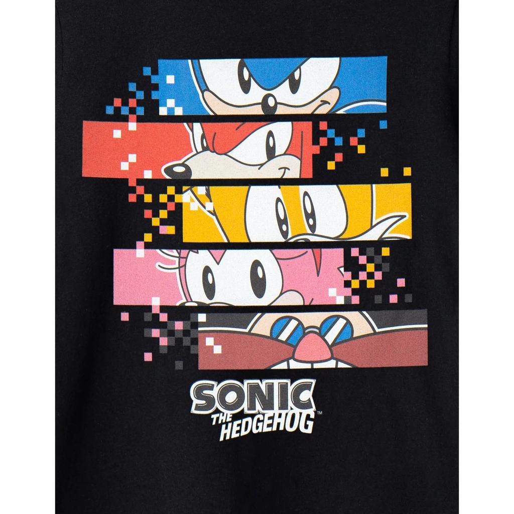Sonic The Hedgehog Boys Pixel T-Shirt