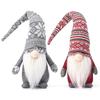Christmas Gnome Decorations Faceless Doll Handmade Swedish Tomte Merry Christmas Elf Decorations For Home New Year Gift