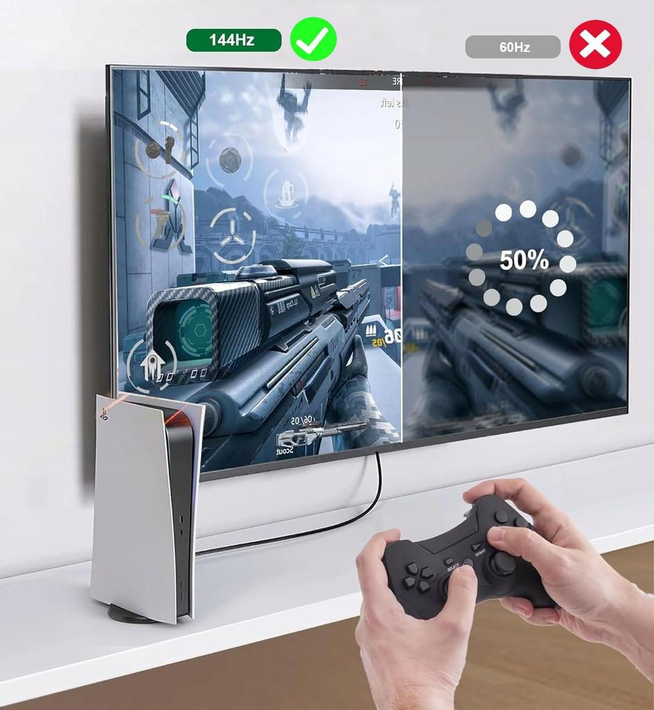 Kabel Przyłącze Hdmi - Hdmi 2.1 8K 4K 144Hz 20M