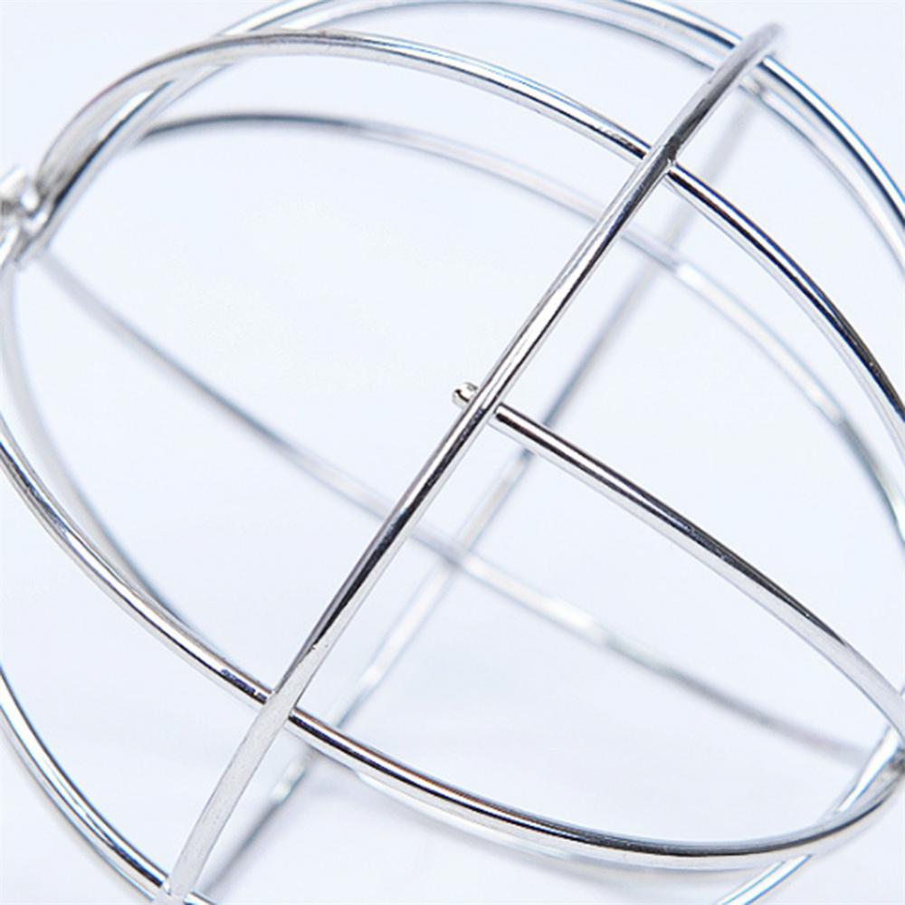 Круглая сферическая кормушка из нержавеющей стали для кормления сена, подвесной соломенный шар для морских свинок, хомяков, крыс, кроликов, зоотоваров