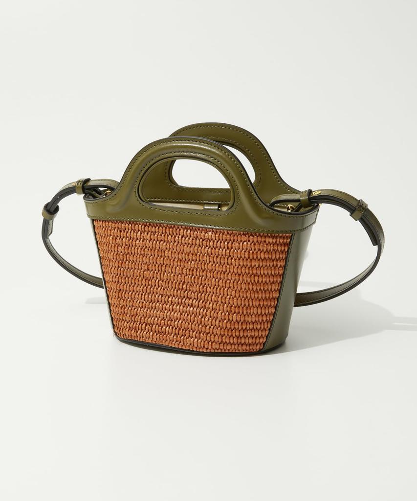 Сумка на плечо BMMP0067Q0P3860 TROPICALIA MICRO [Marni] Женская BRICK/OLIVE [товар]