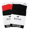 Mustang Men's Boxer Briefs 4-Pack Cotton Black Red Logo