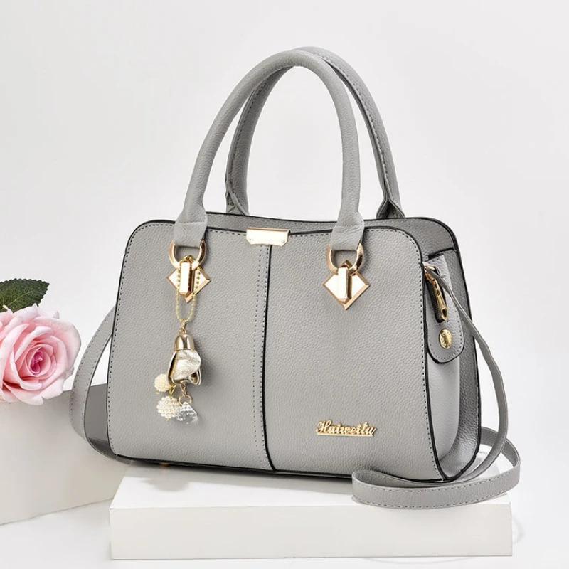 Woman Shoulder Bag Large Capacity Handbag for Women Crossbody Bag PU Portable Bucket Bag Ladies Messenger Bags Tote Bags