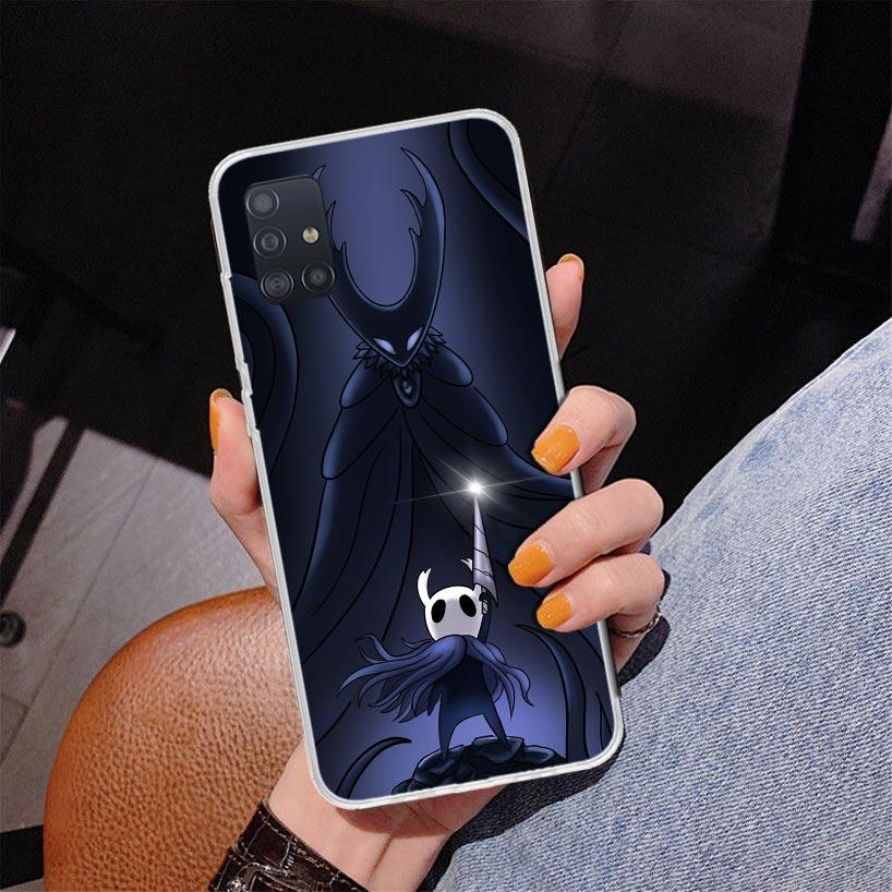 Мультяшный чехол для телефона Hollow Knight для Samsung Galaxy A52 A32 A22 A12 A51 A31 A50S A30S A20S A10S Note 20 Ultra 10 Plus S10 A72 A7