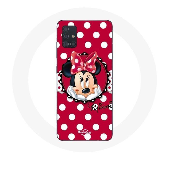Samsung Galaxy A51 Case Minnie Mouse Cartoon Red