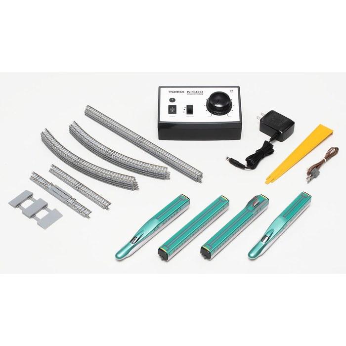 TOMYTEC TOMIX N Gauge Basic Set SD E5 Hayabusa 90186 Railway Model Starter Set Multicolor 10 cm