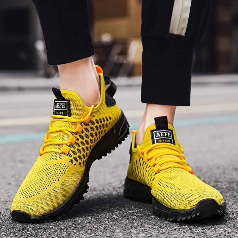 Fashion Mesh Breathable Outdoor Tennis Walking Gym Shoe Men Plus Size 40-47 Men's Running 2024 Mens Sneakers Shoes