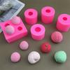 3D силиконовые формы для мастики в виде личи, мыла, свечей, клубники, манго, формы для восковых расплавов, формы для ягод, шоколадных конфет