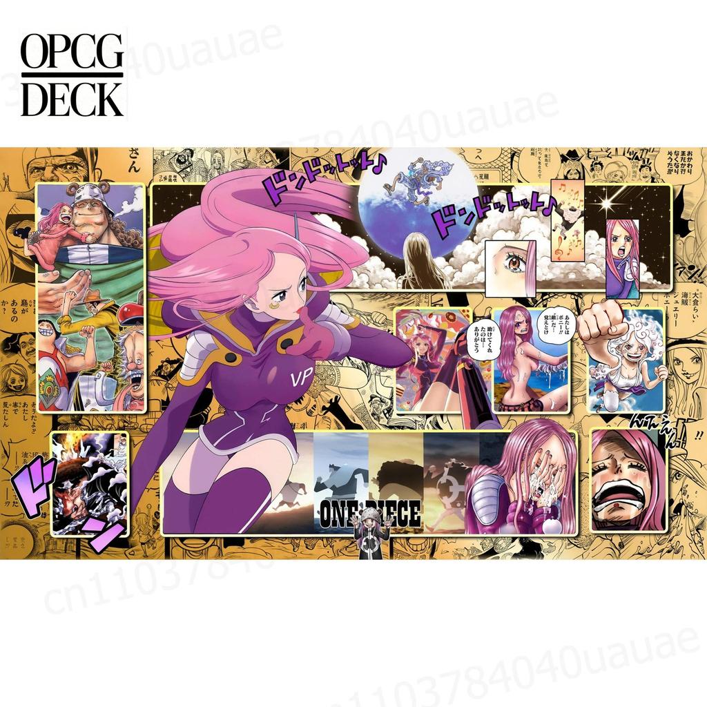 One Piece Opcg Playmat Card Gamejewelry Bonney Monkey D Luffy Anime Playmat HighQuality Card Game Mat 6035cm