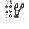 Bike Computer Holder Rustproof Corrosion Resistant Universal Simple Installation Stopwatch Speedometer Mount Holder
