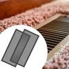 2 Pieces Decor Grates Floor Vent Cover Low Profile Ventilation Decorative for Register Home