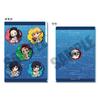 Demon Kimetsu No Yaiba Munching Gyugyutto Clear File 3 Pockets Slayer