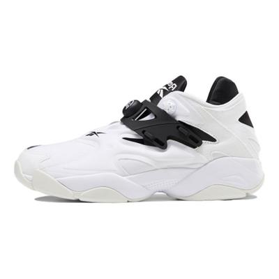 Бело-черные кроссовки унисекс Pump Court True-Grey FW7817