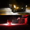 2X LED Side Marker Lights 12v 24v Trailer Front Rear Clearance Lights Outline Lamp Indicator Tail Light For Truck Van Caravan Back Up Lights 1
