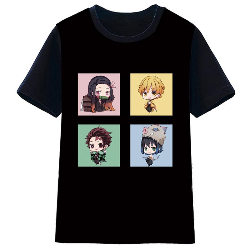 Детские футболки, футболка для мальчиков с рисунком аниме, футболка с 3D-принтом, модные повседневные топы с принтом, летняя одежда с короткими рукавами