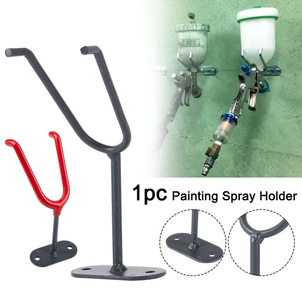 1Pcs Hand Tools Accessories Painting Spray Holder Rubber Protection Spray Torch Fixed Hook