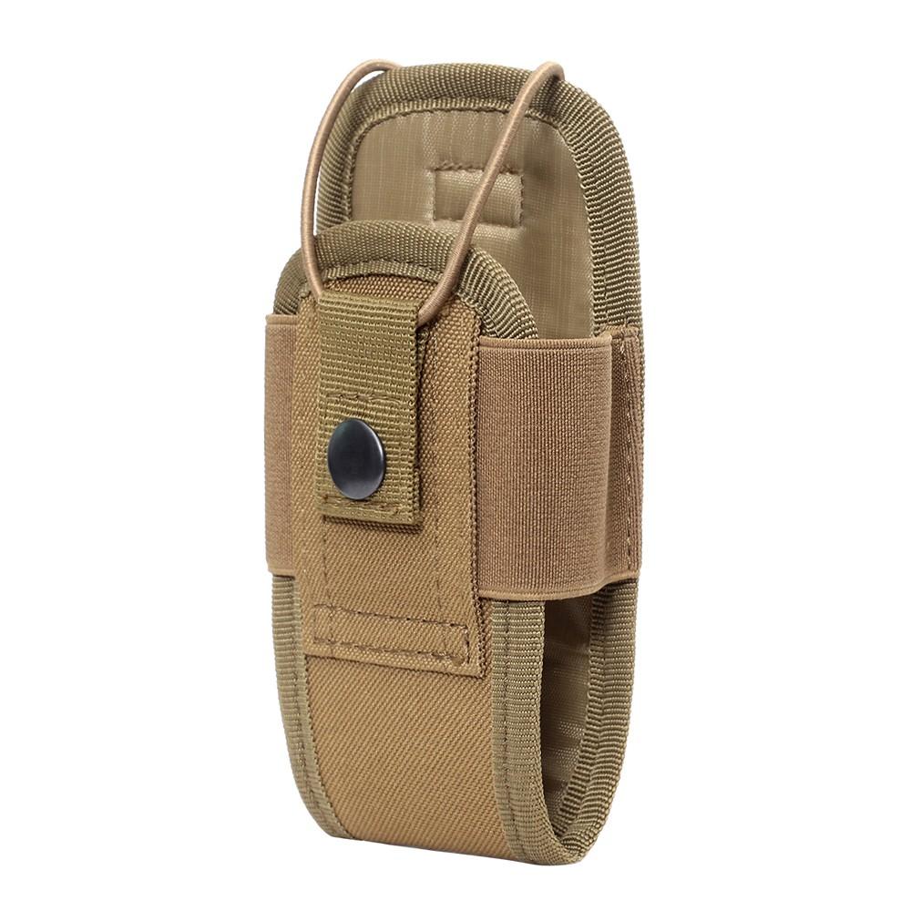 1000D Molle Radio Walkie Talkie Pouch Waist Bag Holder Pocket Portable Interphone Holster Carry Bag for Hunting Camping
