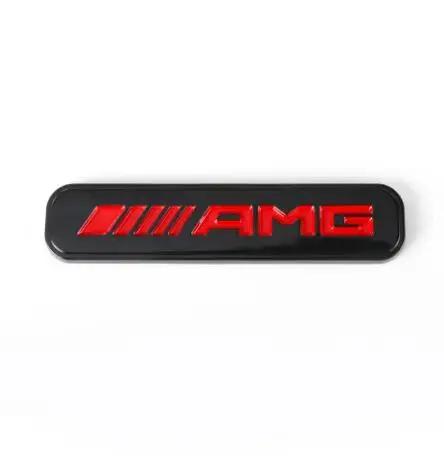 1pcs ABS Car AMG Emblem Body Trunk Sticker Decoration Badge Accessorie for Mercedes Benz AMG E R S Class W176 W204 W212 W108RR1