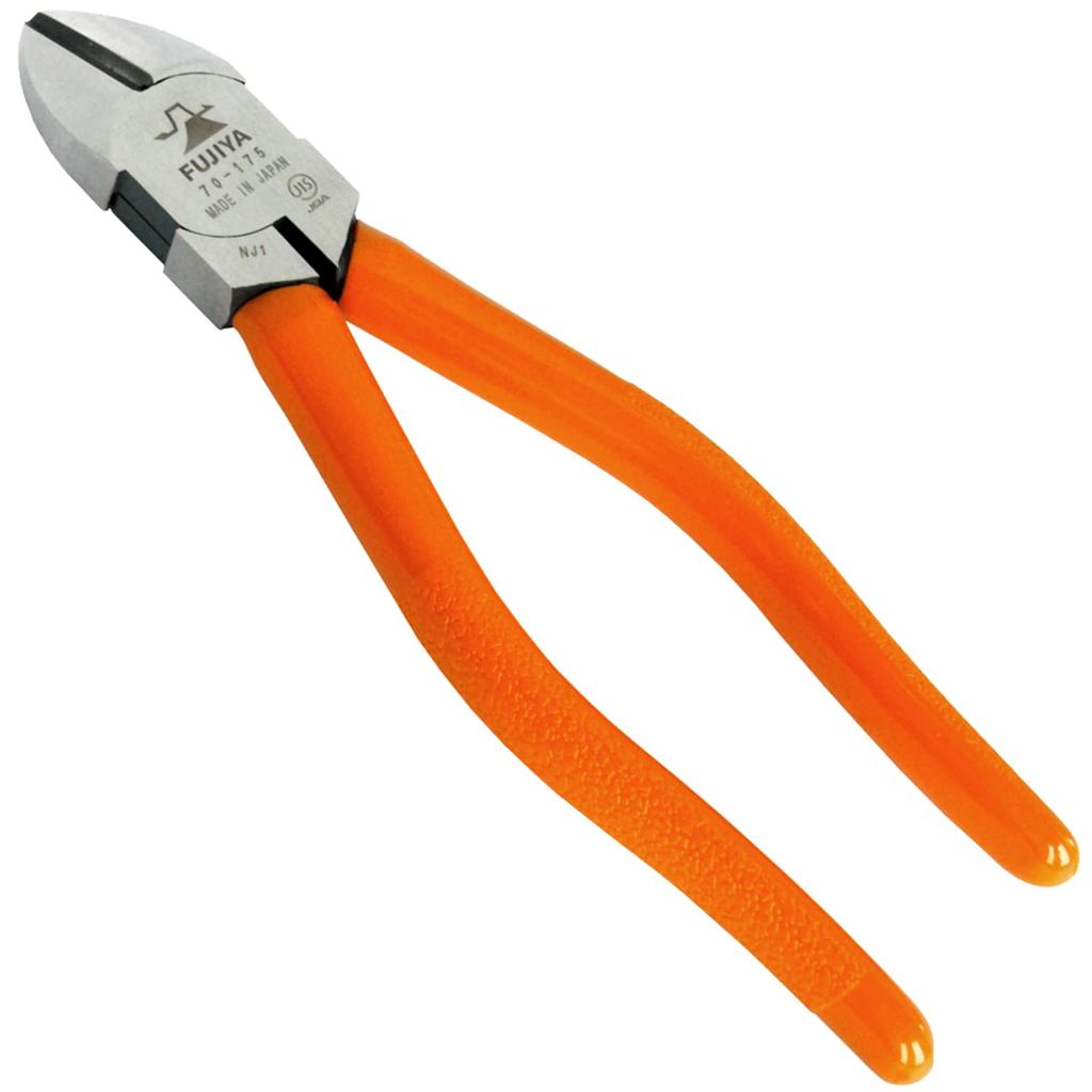 Fujiya JIS Heavy-Duty Nippers, Standard, 175mm, 70-175