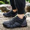 Men's Hiking Sports Shoes Outdoor Waterproof Hiking Training Boots Men's Comfortable Wear-Resistant Hunting Tactical Shoes
