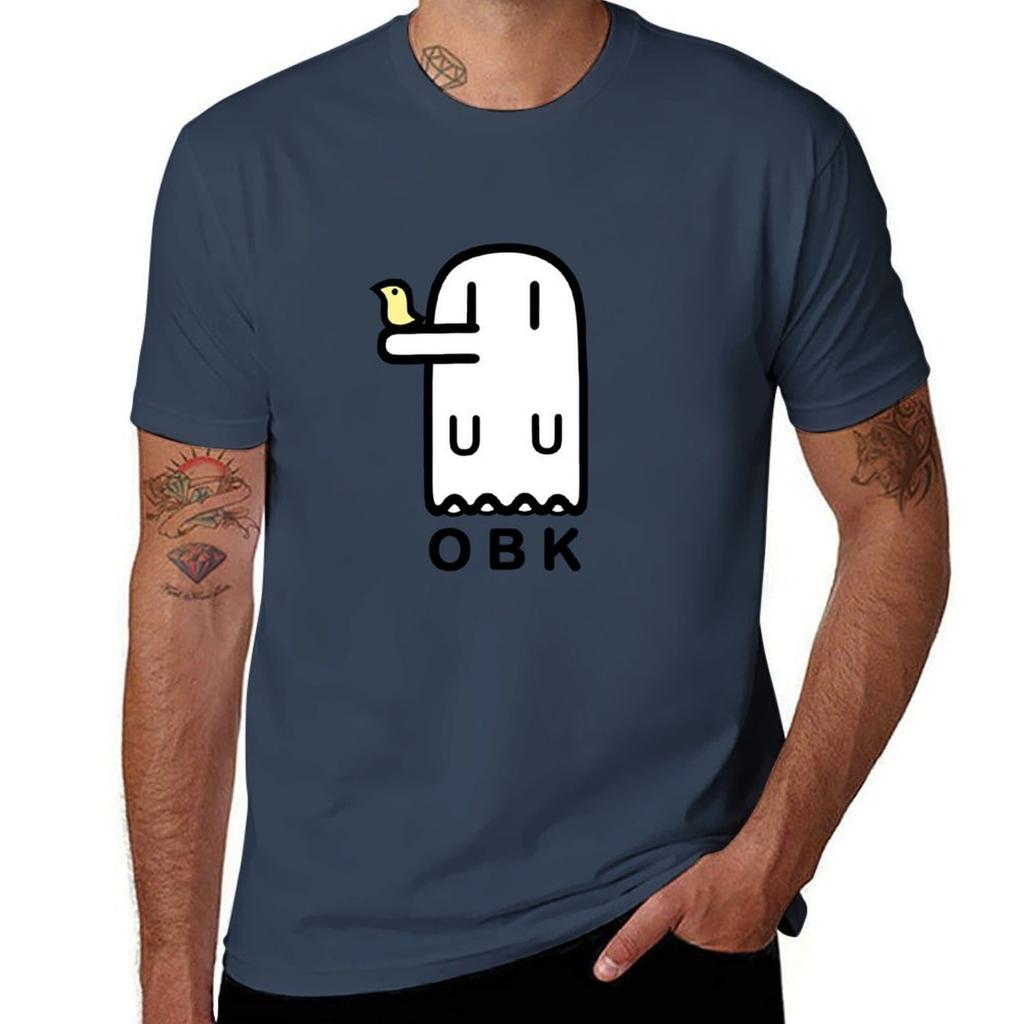 Nichijou Obk Obake Tshirt Daily Casual Short Sleeve Tee Shirt