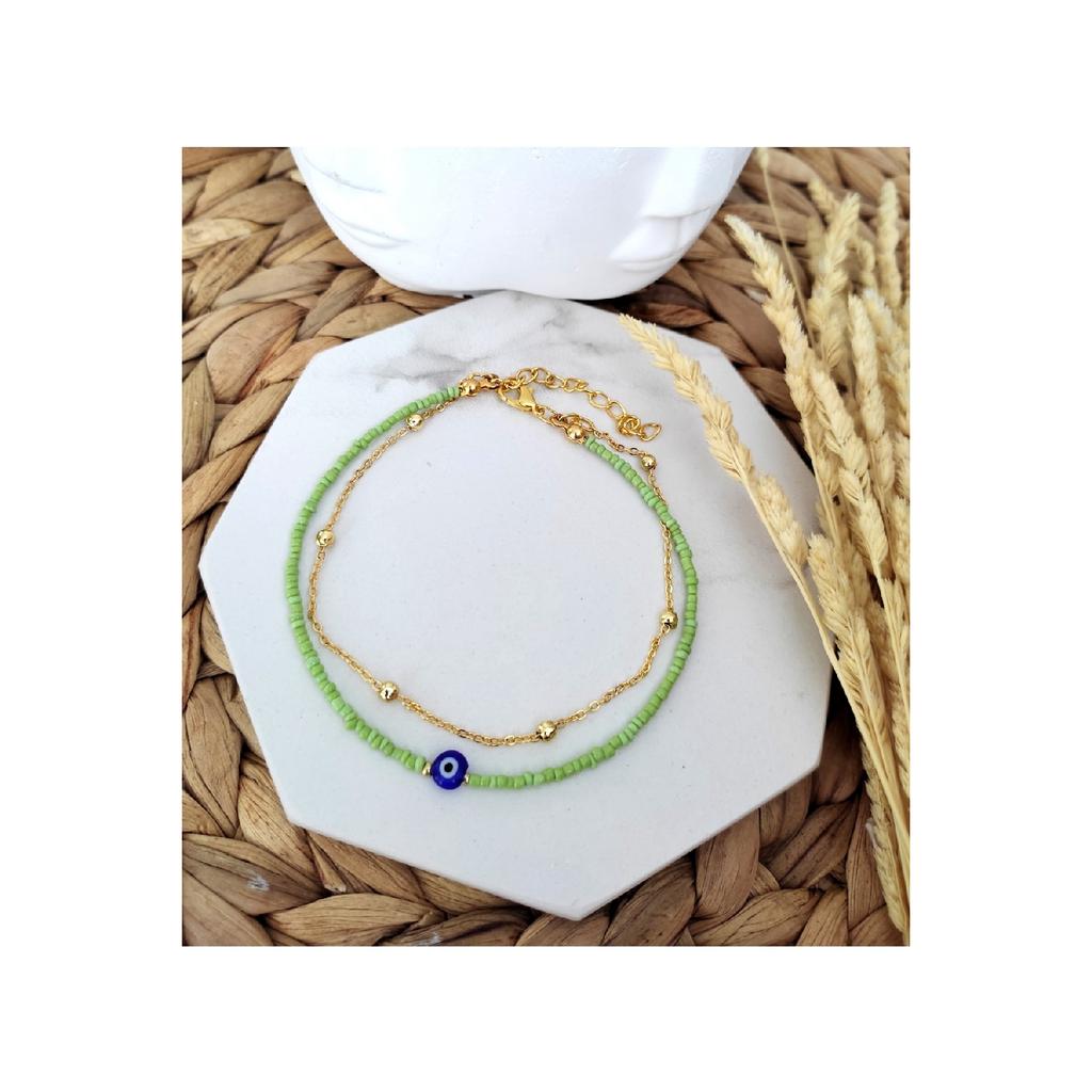 Женский Глаз Бисером Шар Красный Осень Красный Автор